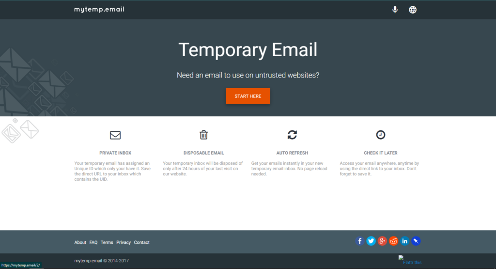 Mytemp mail Temporary email